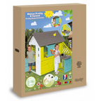 Pretty Kitchen + Playhouse for Kids | Outdoor Fun Play Activity