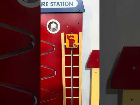 Happy Town Wall Play Board - Firehouse