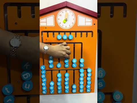 Happy Town Wall Play Board - School