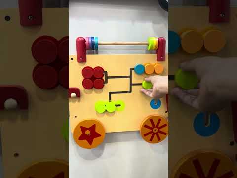 Maze Wagon Wall Play Board