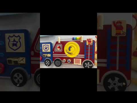 Wall Play Board - Fire Engine