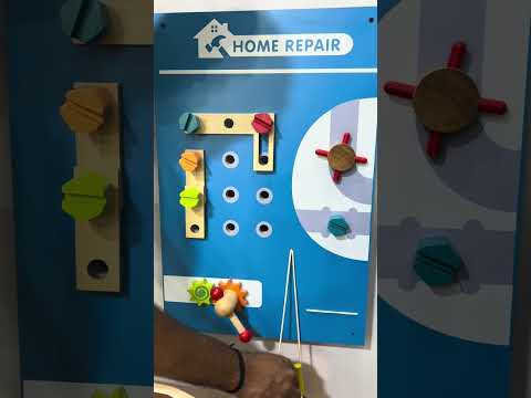 Happy Town Wall Play Board - Tool Center