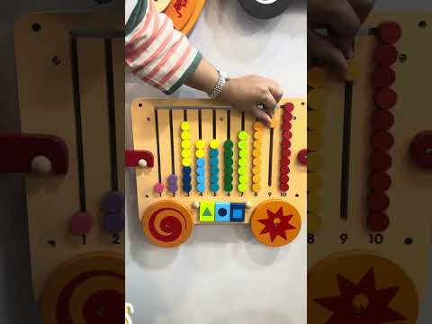 Abacus Wagon Wall Play Board
