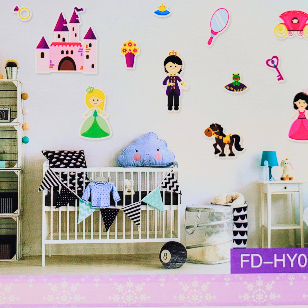 Prince 3D stickers
