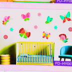 Sparkling Butterfly 3D Stickers