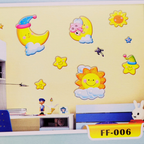 Moon 3D wall stickers