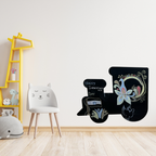 Train Magnetic Wall Chalkboard