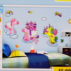Unicorn 3D wall stickers
