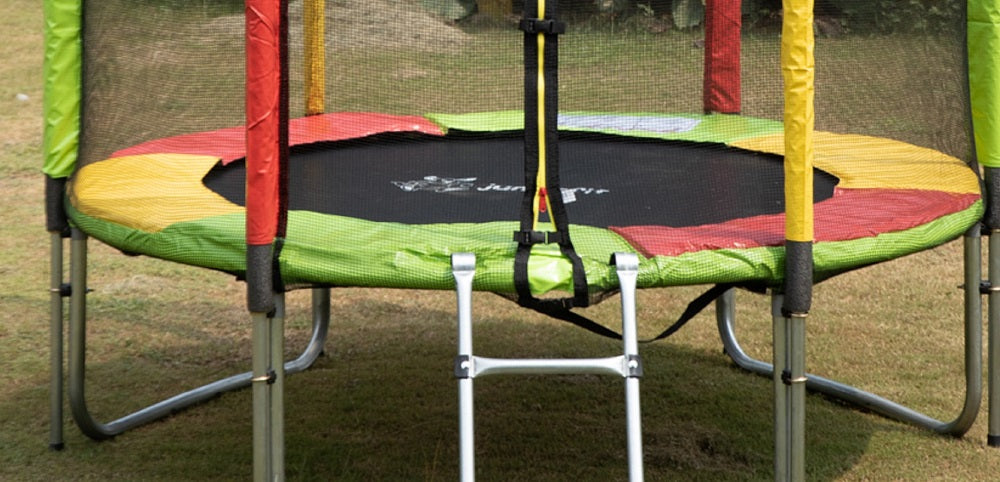Trampoline with safety net for kids, Backyard Trampoline for kids
