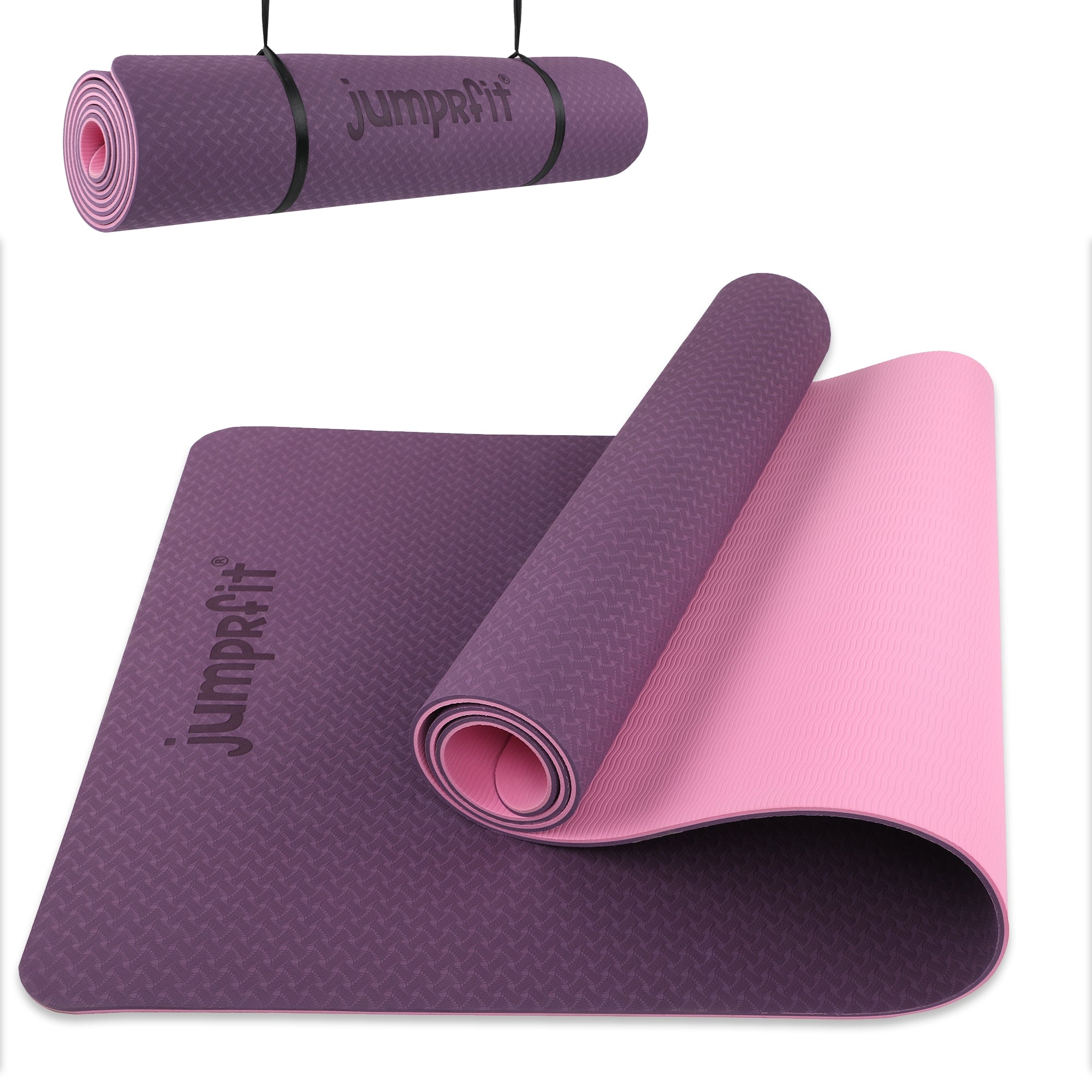 TPE Yoga Mat - Dual Color 6mm