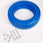 3 Chain Rubber Tire Swing Seat Set