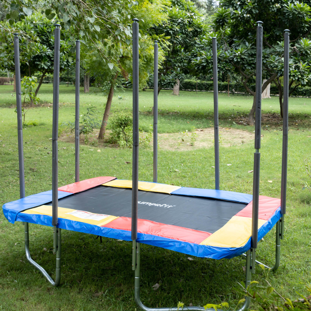 Jumprfit Rectangle Trampoline| Big Trampolines| 5x7 ft. trampolines
