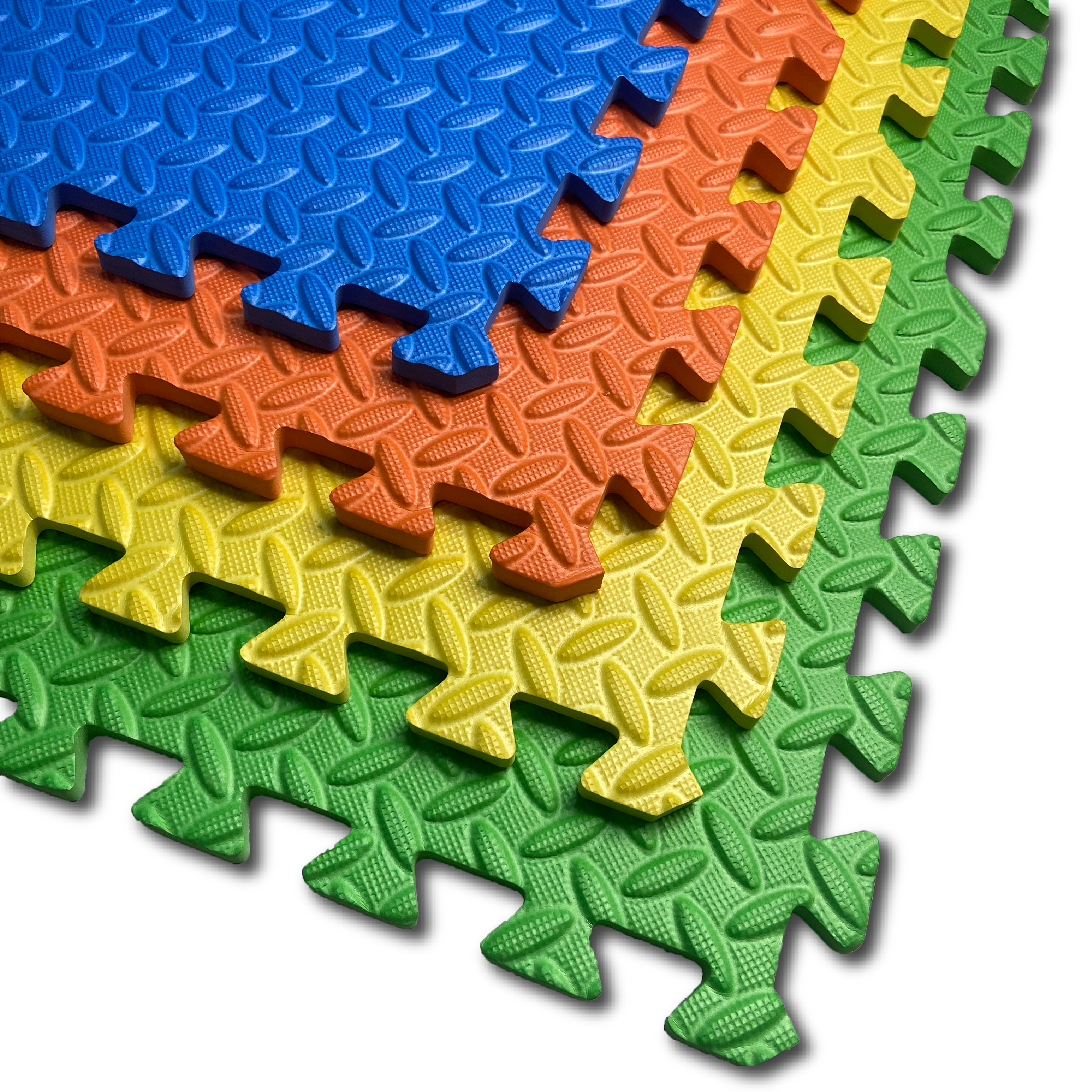 Multicolor Puzzle Mats for kids, gymnastics mats for home