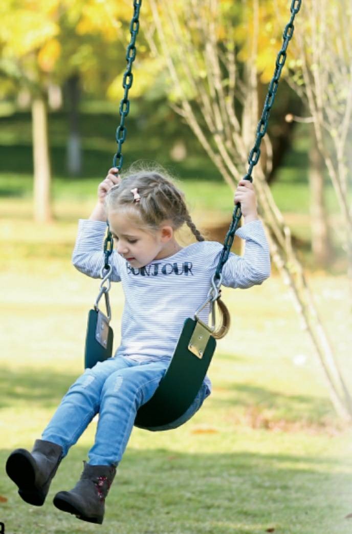 Heavy Duty Flexible Swing With chain & hooks Kids Adult Indoor outdoor swings