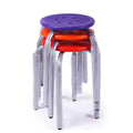 Iron Lab Stool (Set of two)