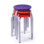 Iron Lab Stool (Set of two)