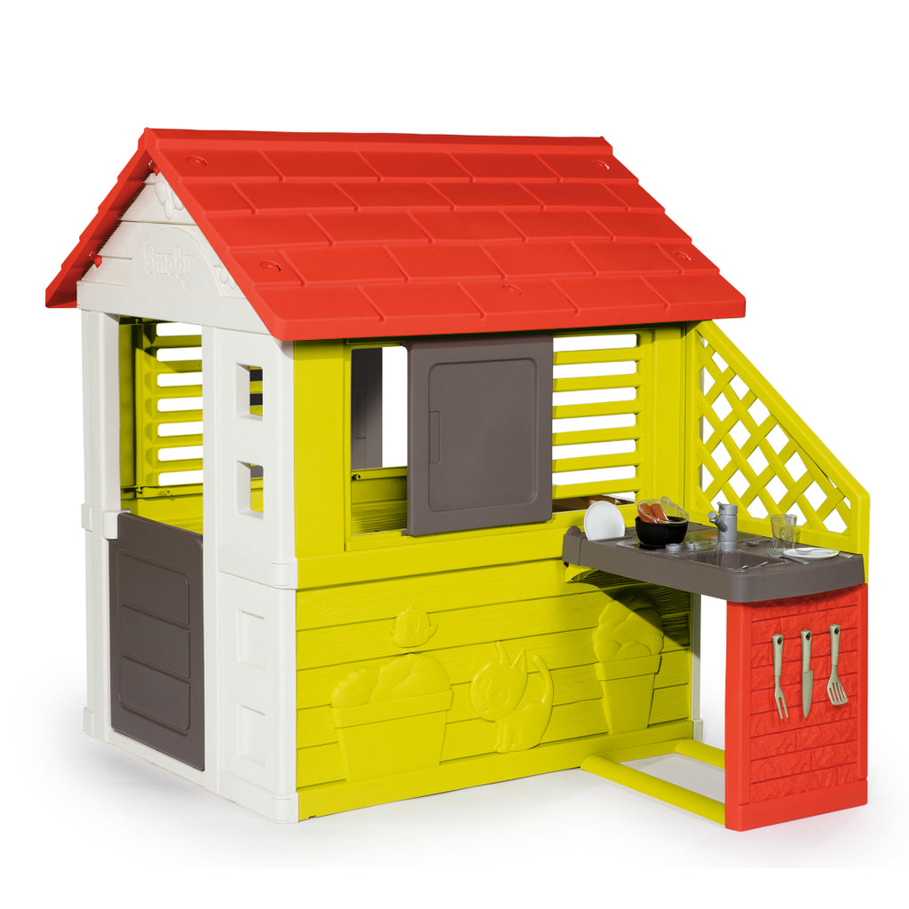 play house with kitchen, playhouse set, 