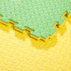 EVA Interlocking Play Mat (1m x 1m x 15mm, Set of 2) - Floor Mat for Kids