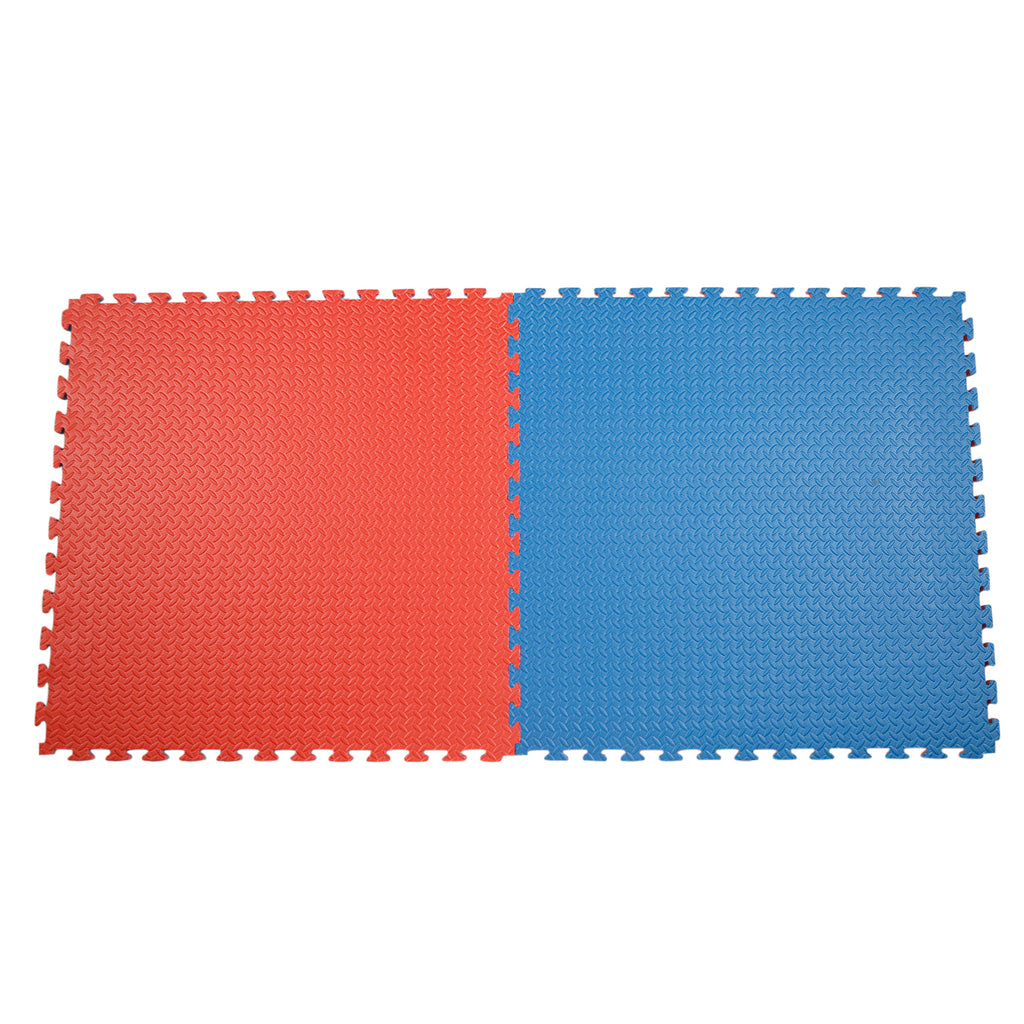 EVA Interlocking Play Mat (1m x 1m x 15mm, Set of 2) - Floor Mat for Kids