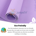 TPE Yoga Mats - 6mm single color