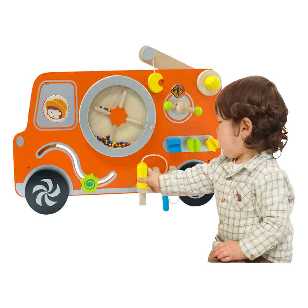 Wall Play Board - Work truck