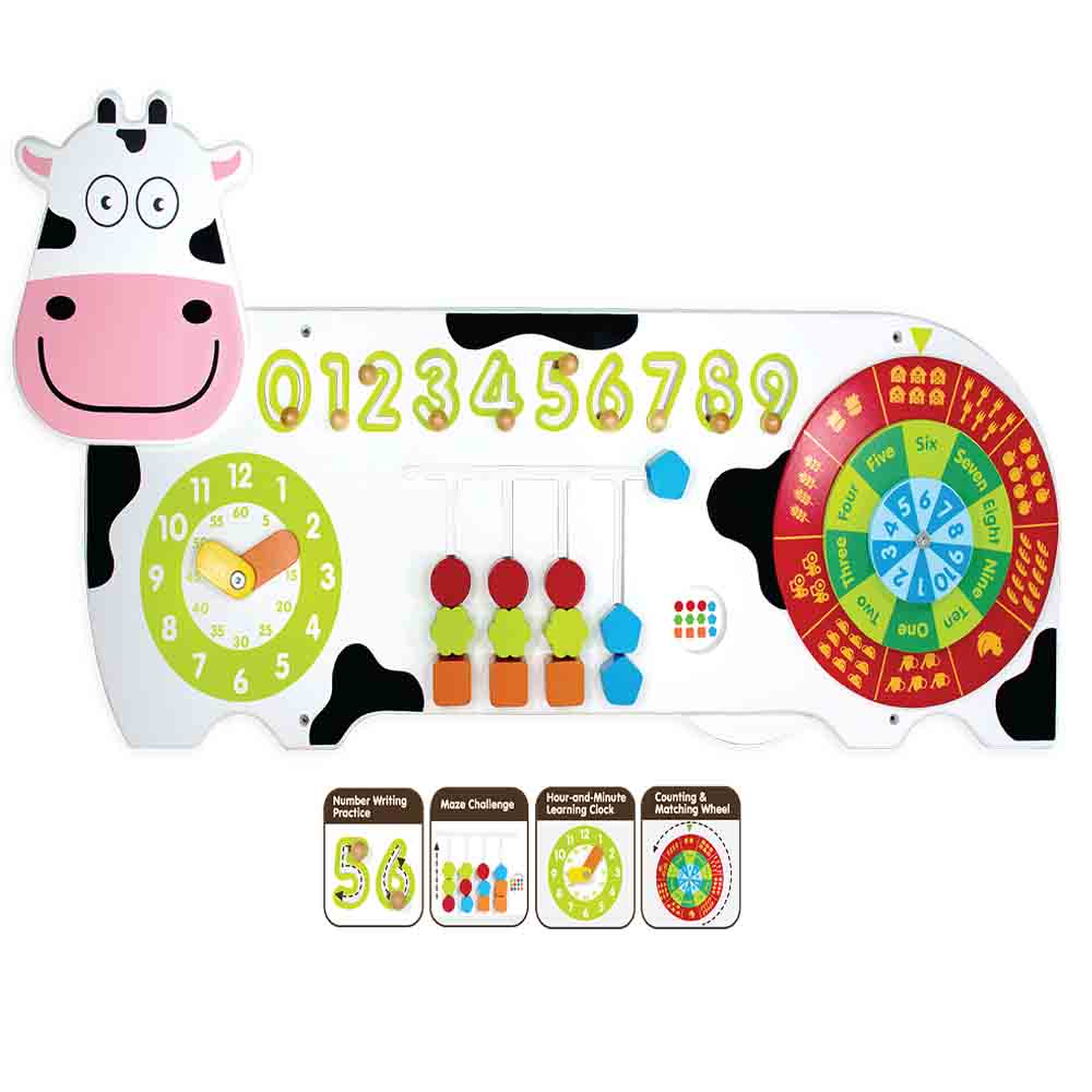 Wall Play Board - Cow