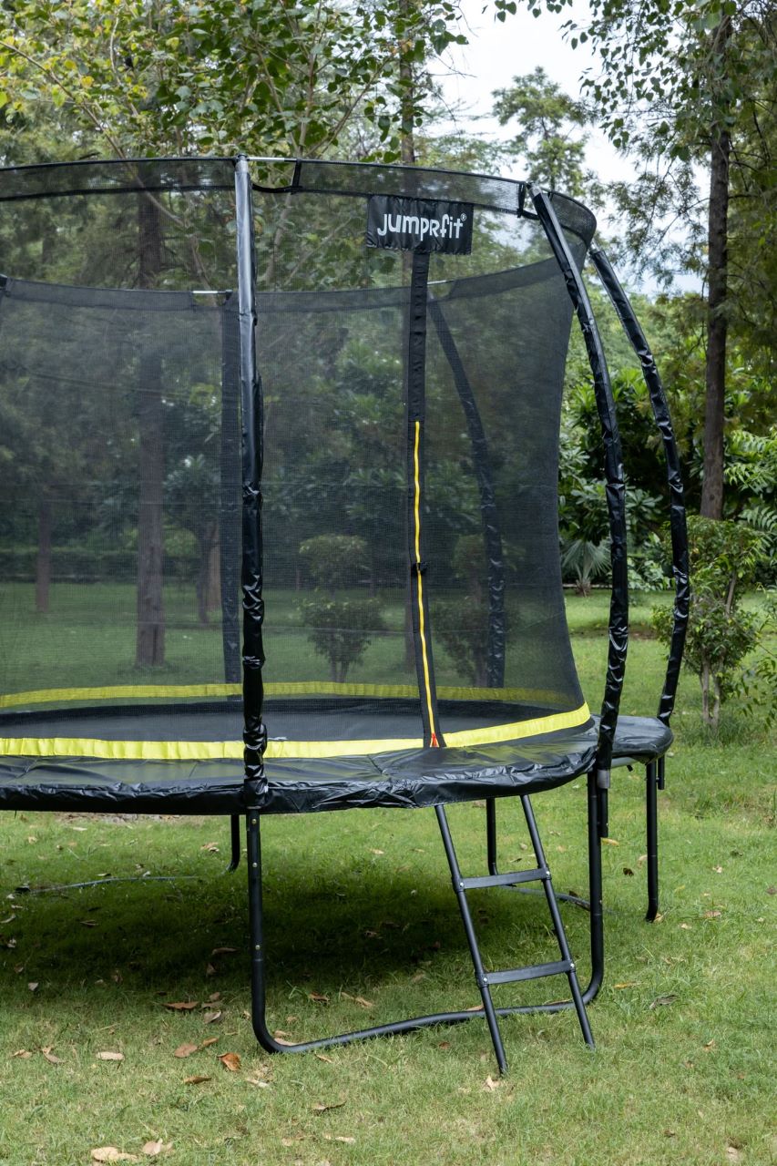 Pro 8Ft. Trampoline with Safety Net and Ladder