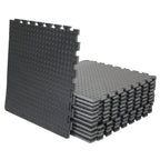 12mm Eva mats - Black/Grey (Set of 6pcs.)