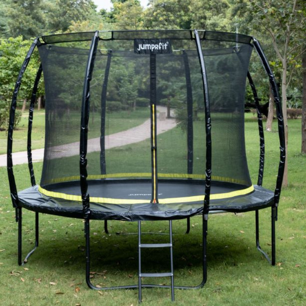 Pro 10Ft. Trampoline with Safety Net and Ladder| Outdoor Trampoline