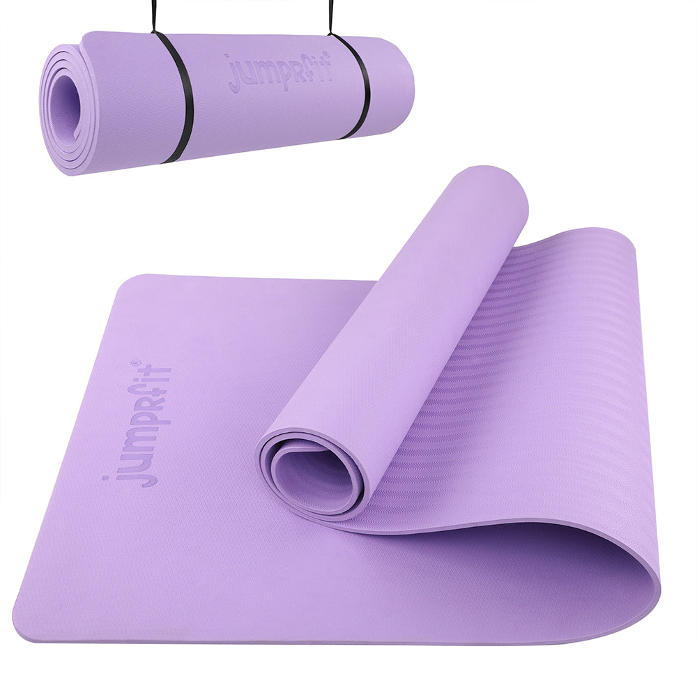 High Foaming TPE Yoga Mat- 10mm (Single color)