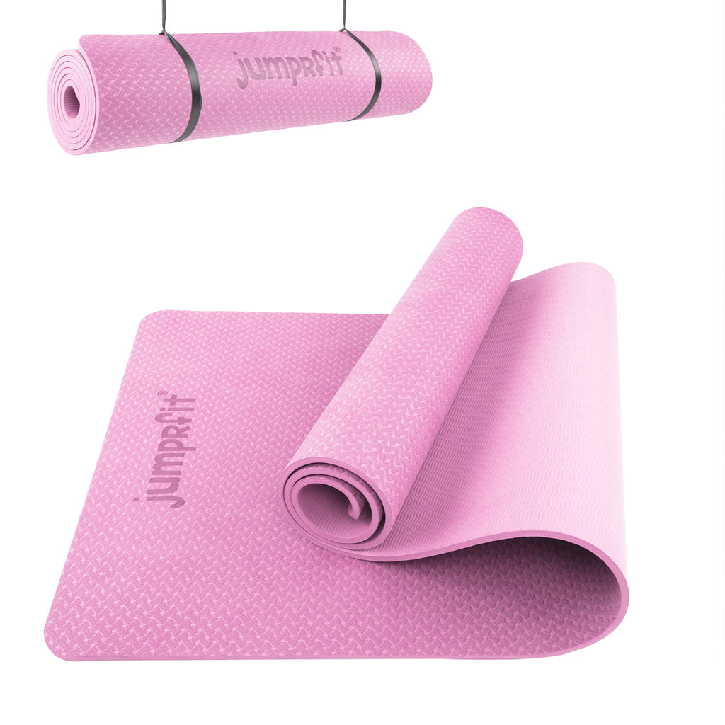 TPE Yoga Mats - 6mm single color