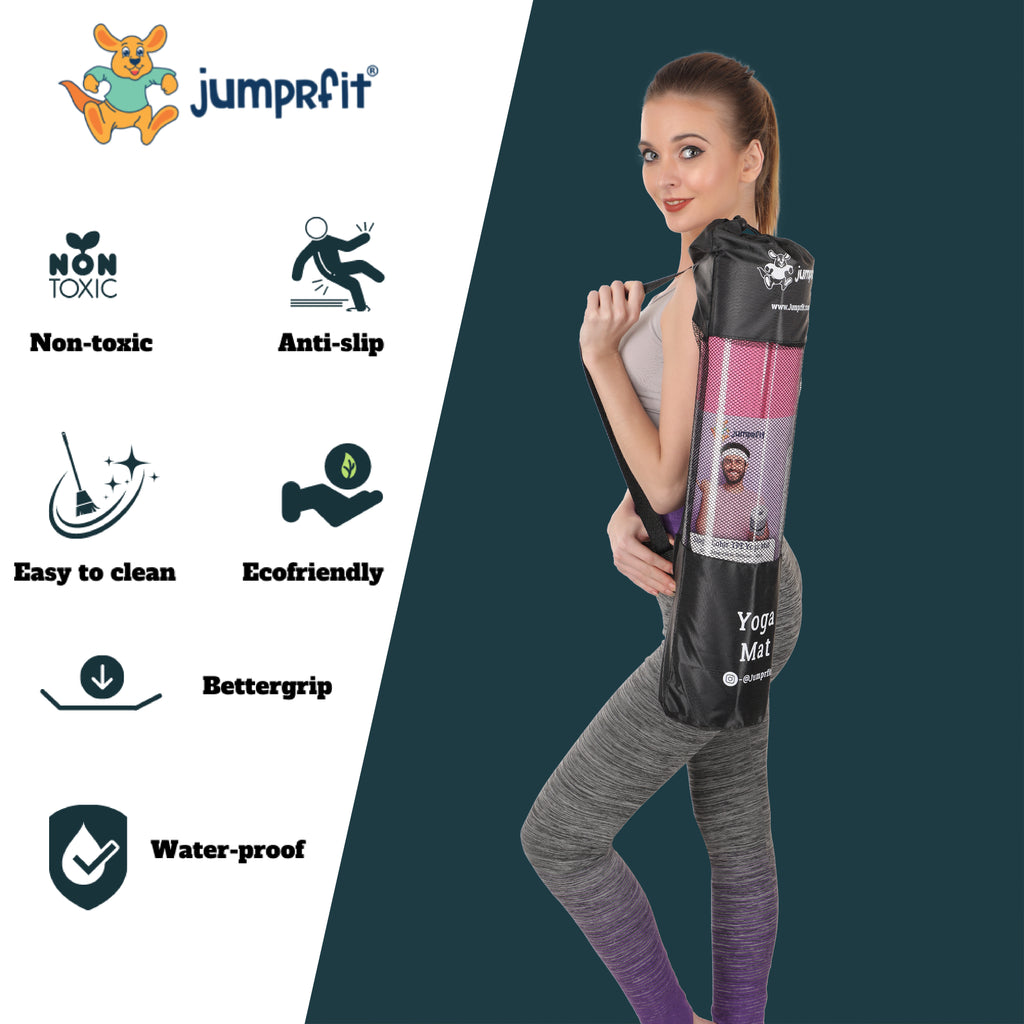 TPE Yoga Mat - Dual Color 6mm