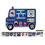 Wall Play Board - Police Truck